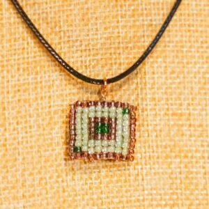 Square -- Pink-Minty Green